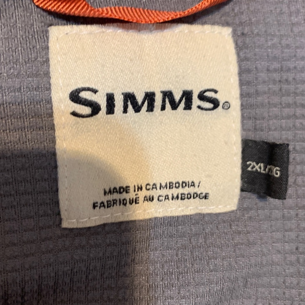 Simms Fishing lined button up - Picture 2 of 14